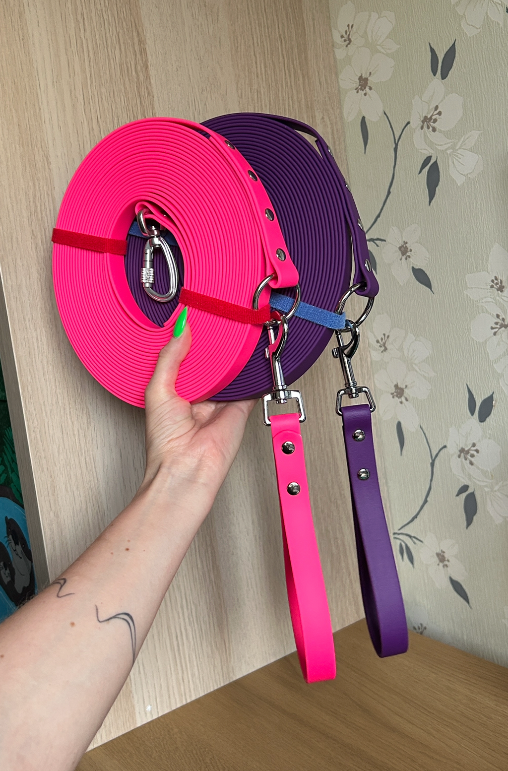 10m Longline Dog Lead with Detachable Handle