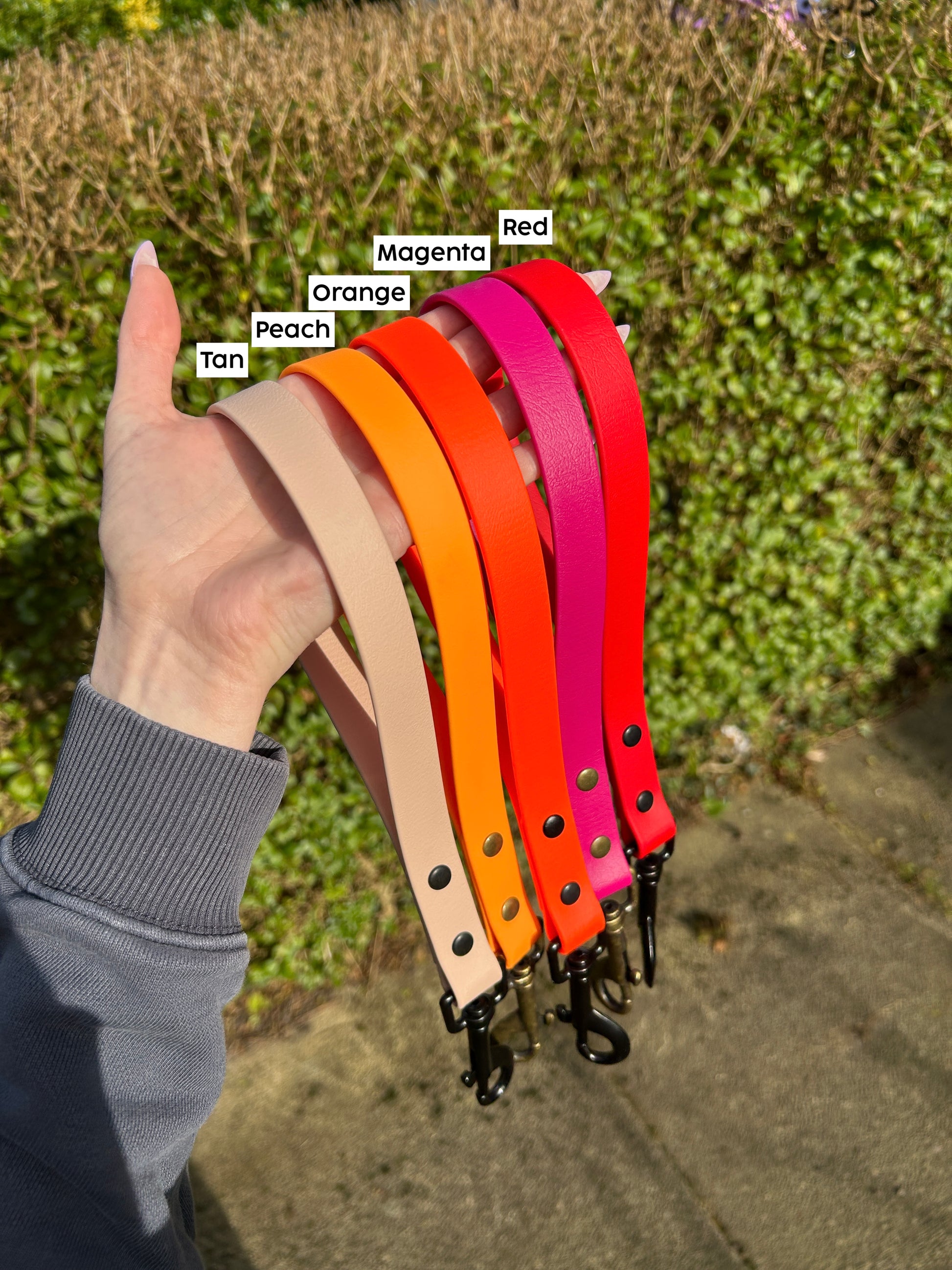 Skinny Biothane Tab Lead image 5