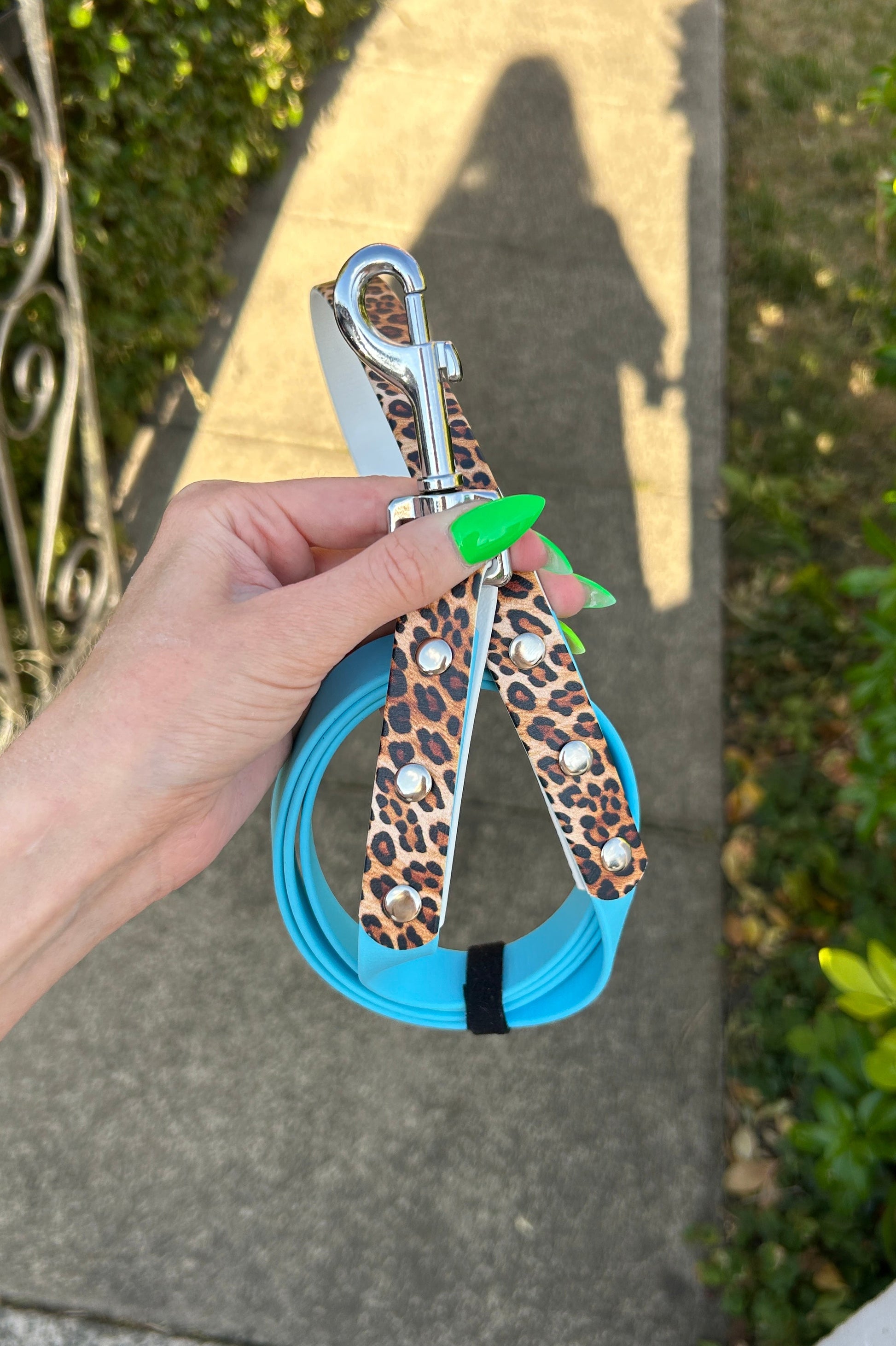 Leopard Print Biothane Lead Pre-Order