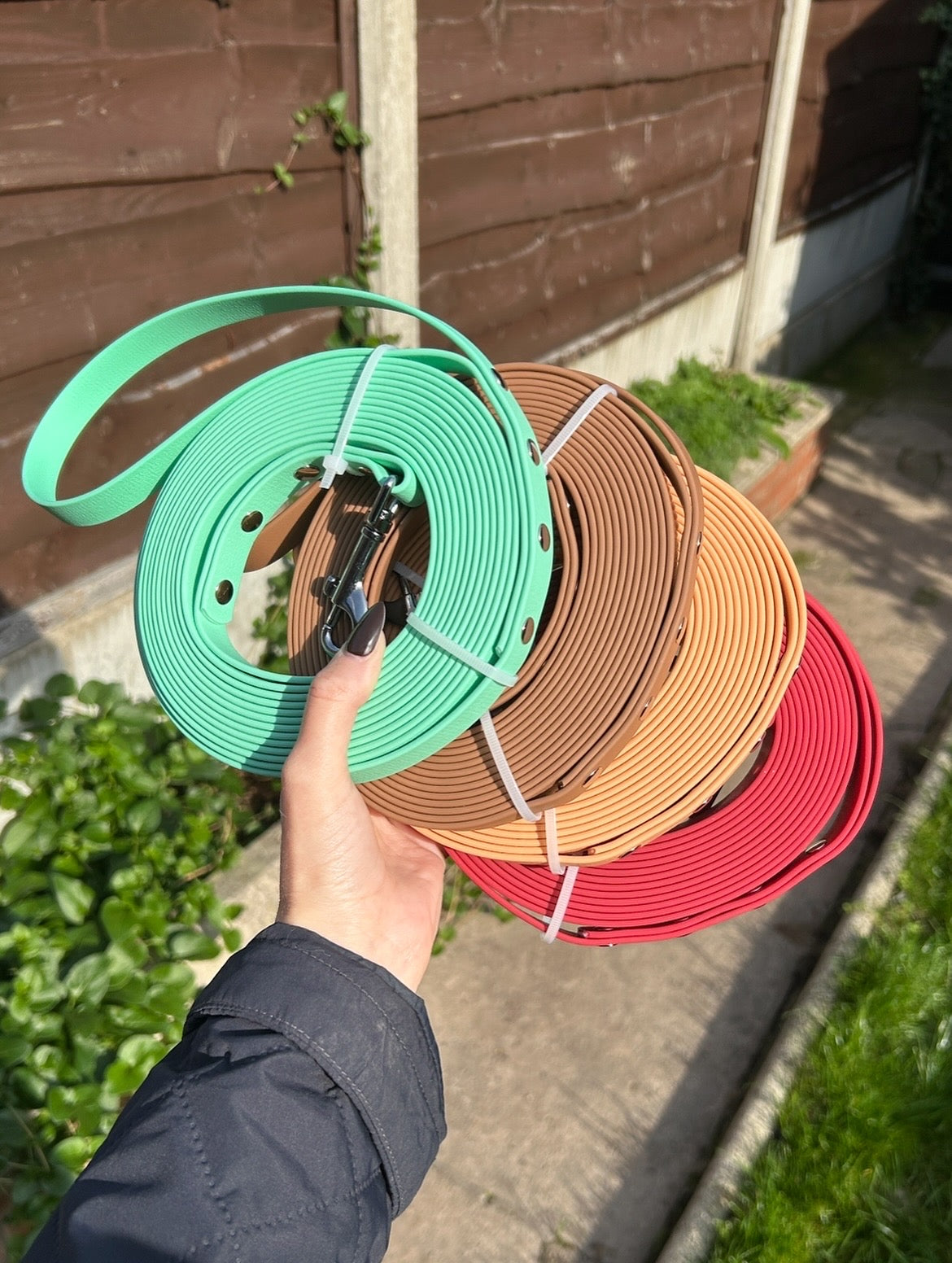 Skinny Long Line Dog Lead
