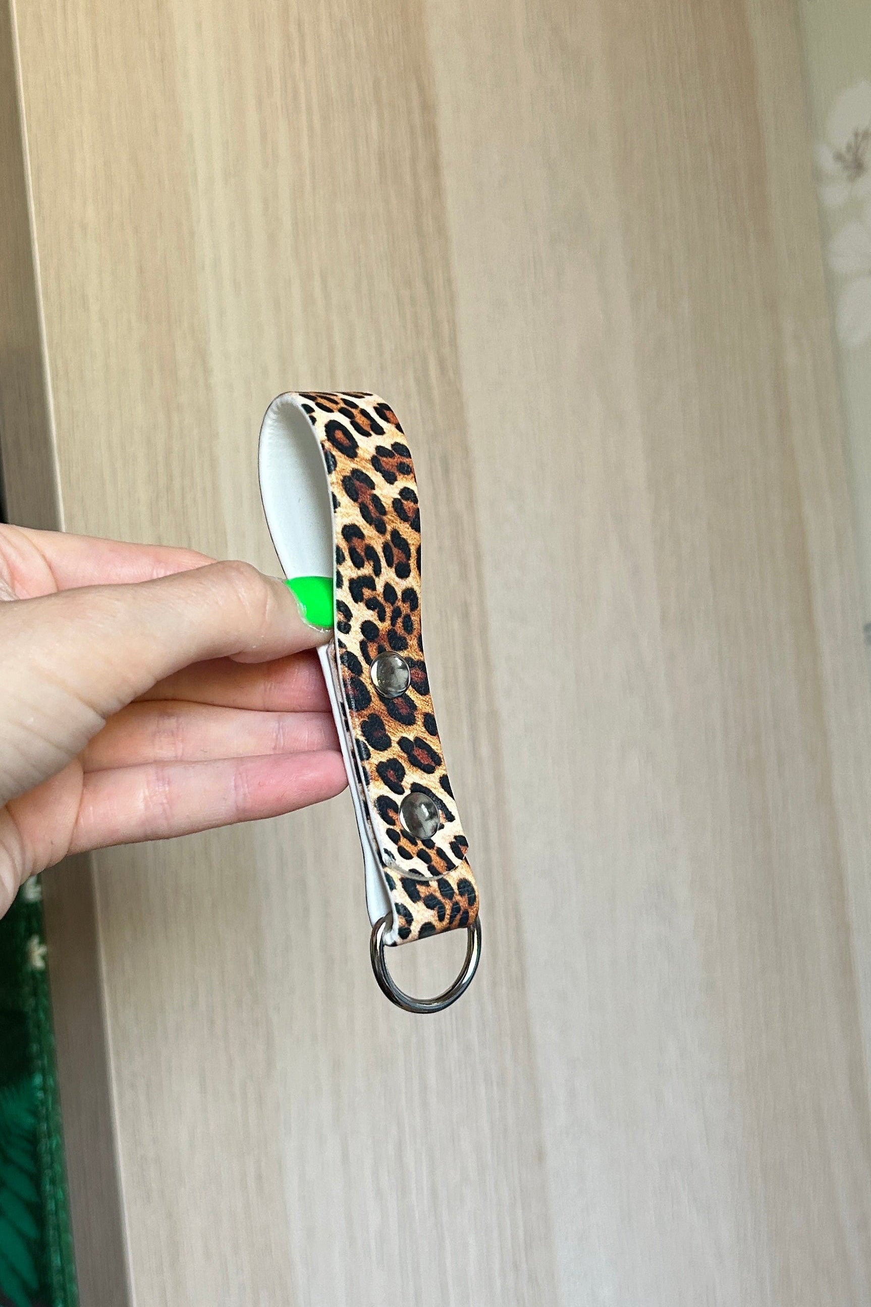 Leopard Print Biothane Tab Lead Pre-Order