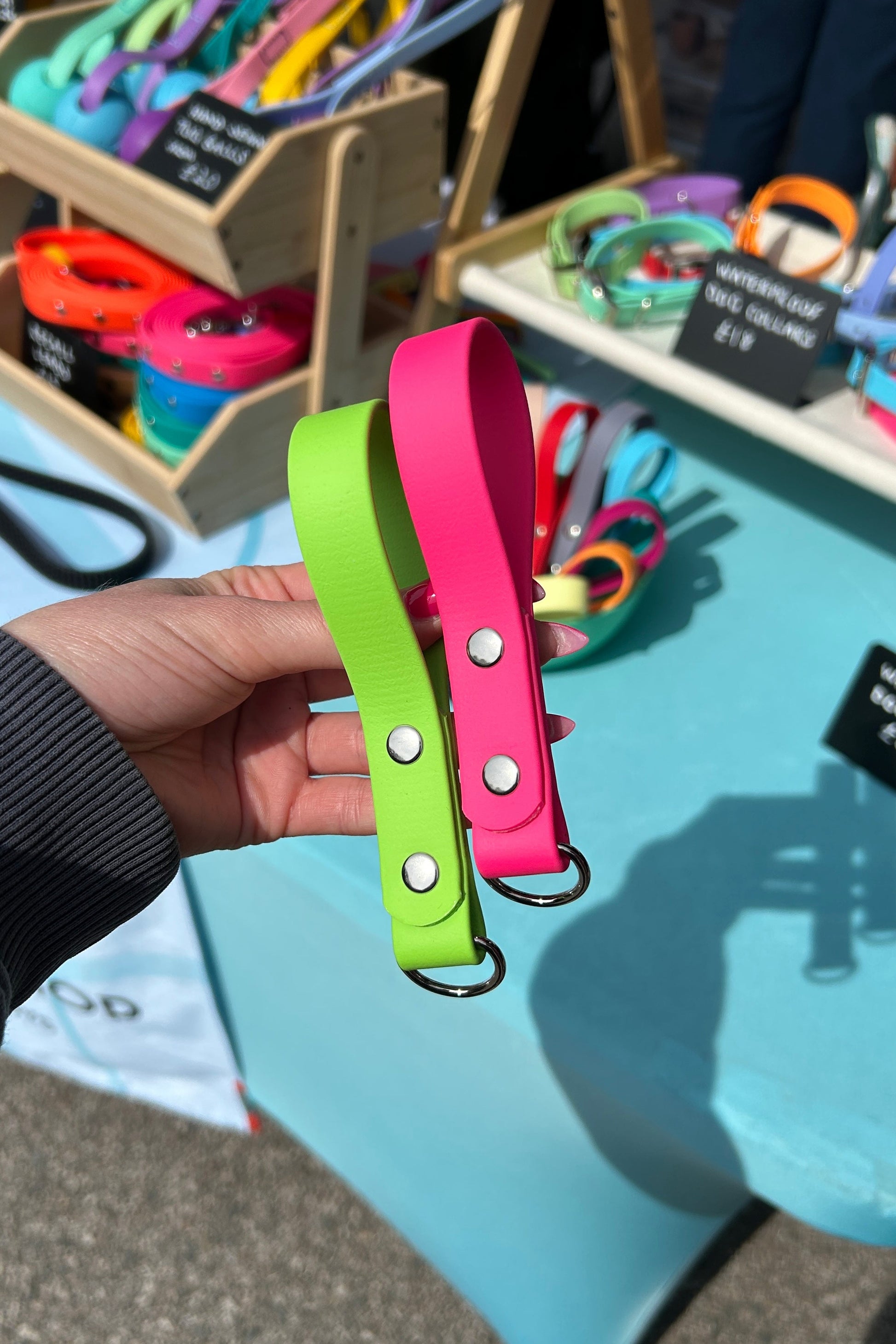 Biothane Keyrings