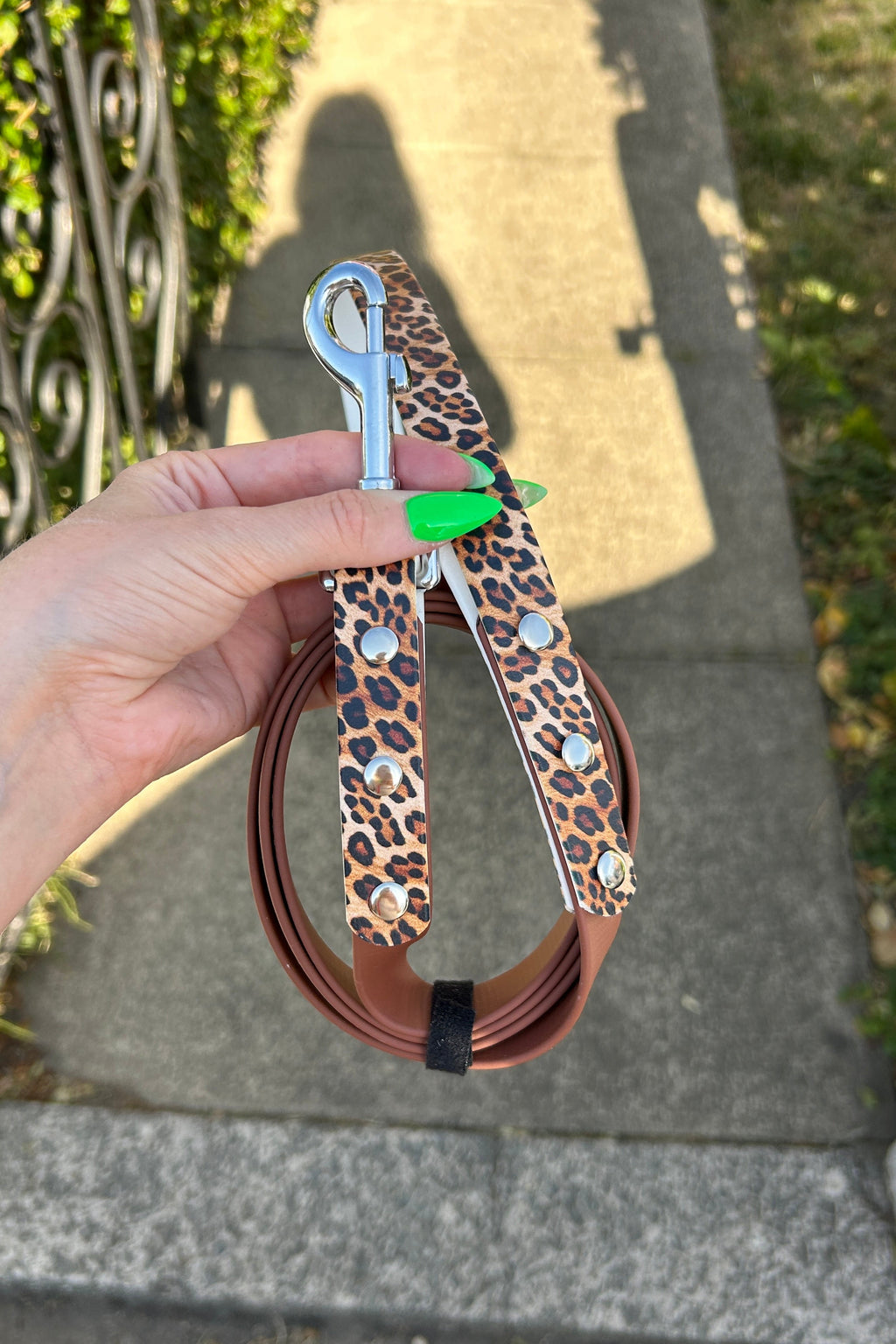 Leopard Print Biothane Lead Pre-Order