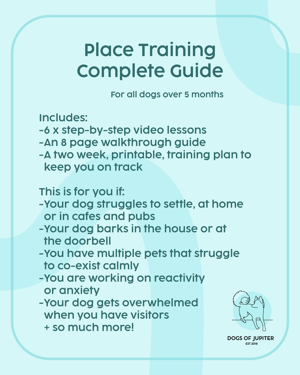 Place Training Complete Package