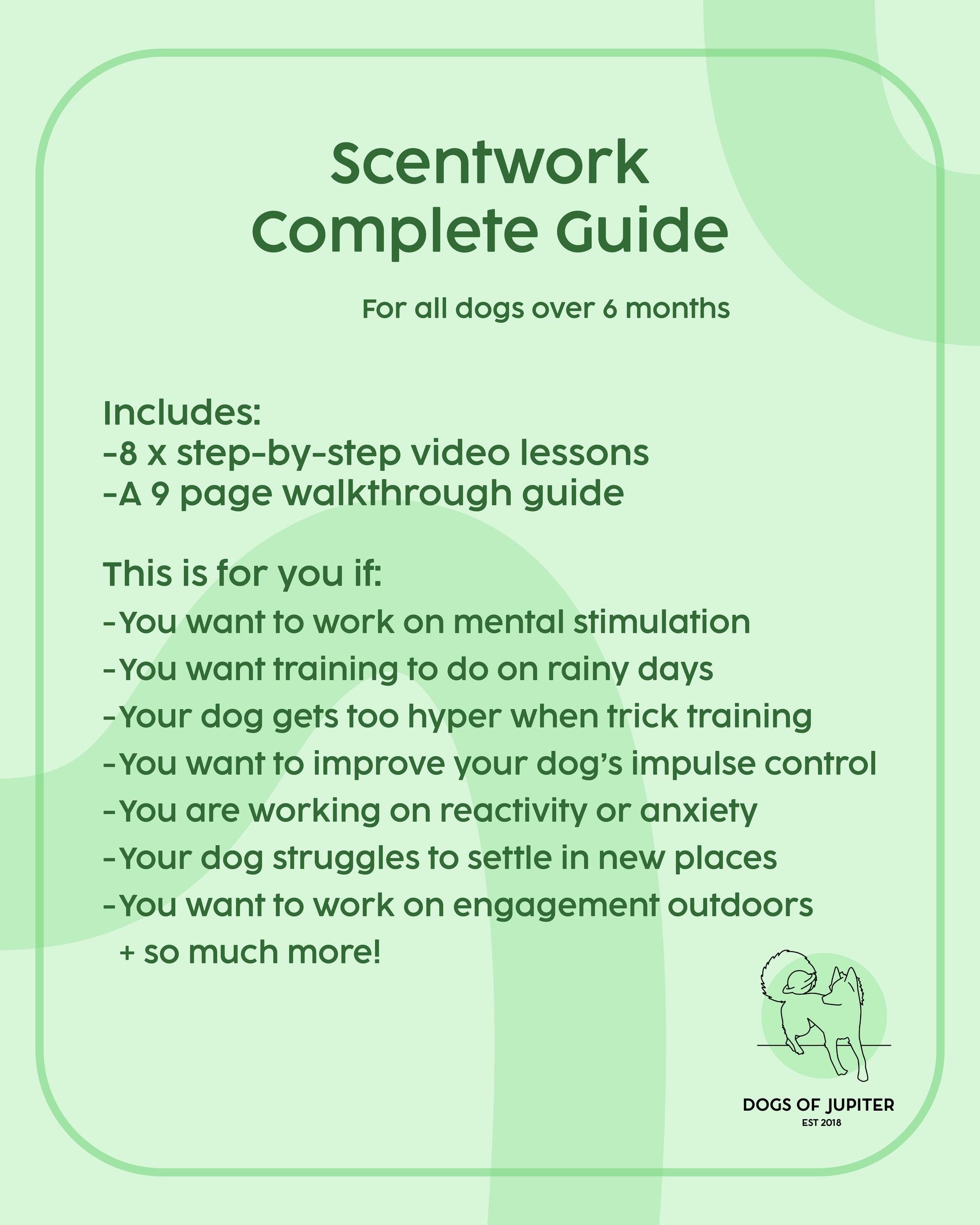 Scentwork Complete Package